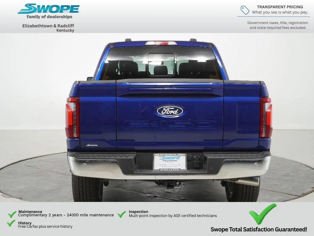 New 2026 ARGON BLUE METALLIC Ford LARIAT image 4