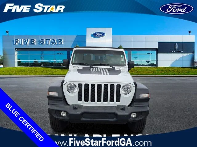 Certified Used 2020 White Jeep Sport image 2