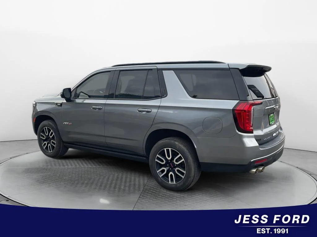 Used 2022 Satin Steel Metallic GMC AT4 image 4