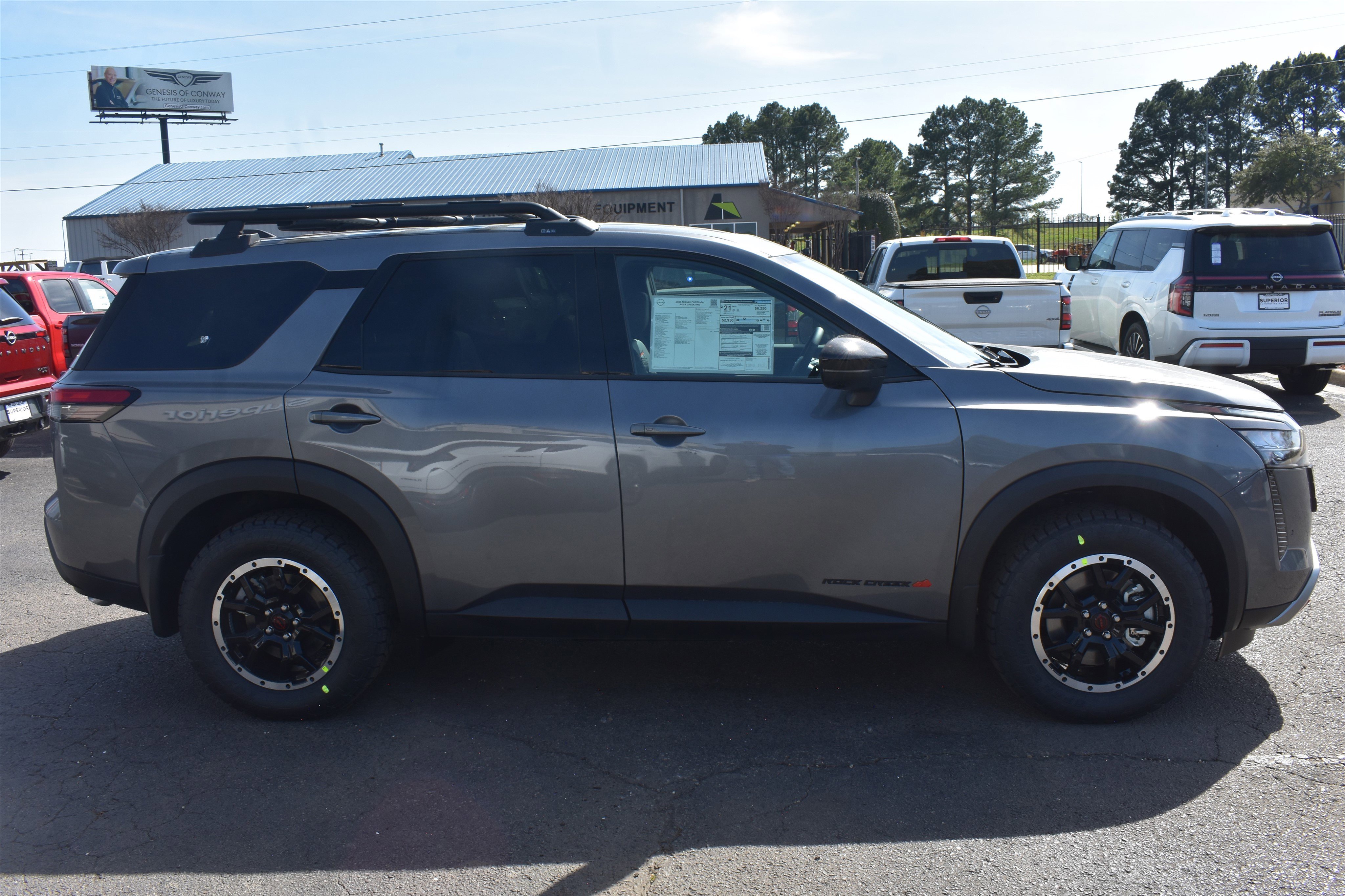 New 2026 Gun Metallic Nissan Rock Creek® image 4