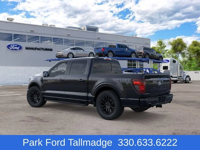 New 2026 Agate Black Metallic Ford XLT image 4