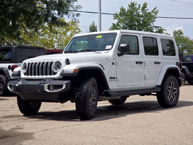 New 2026 Bright White Clear-Coat Exterior Paint Jeep Sahara image 23
