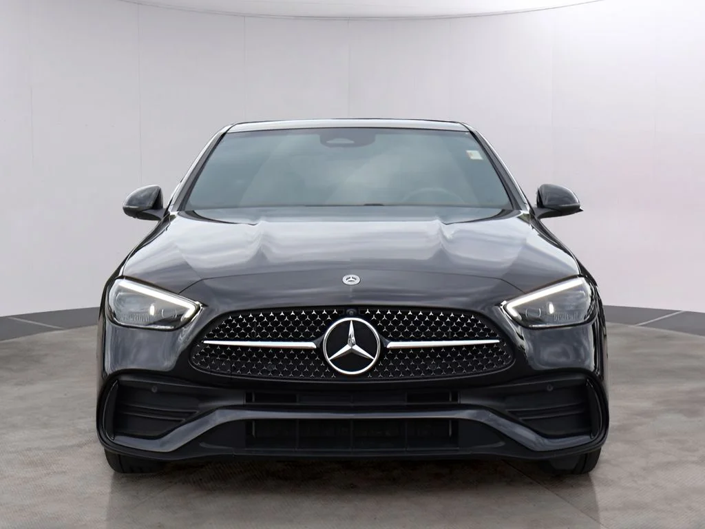 Certified Used 2024 Obsidian Black Mercedes-Benz C 300 image 2