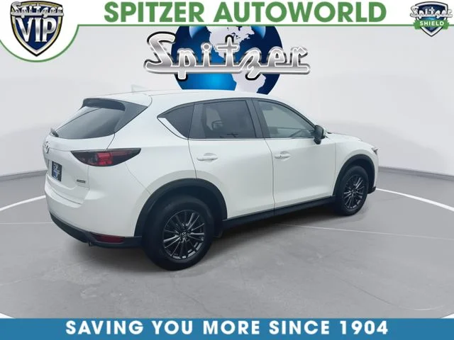 Used 2019 Snowflake White Pearl Mica Mazda Touring image 9