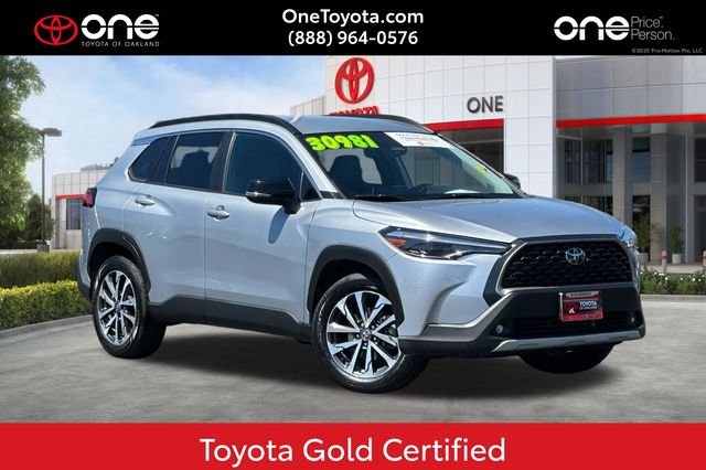 Certified Used 2025 Silver Toyota XLE image 1