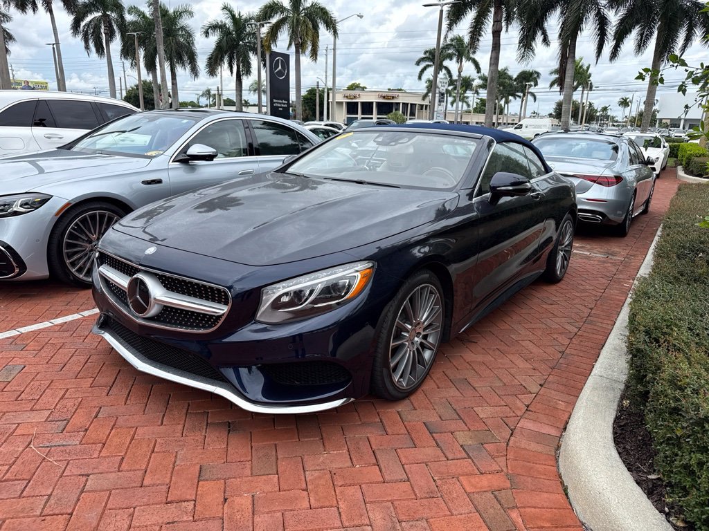 Used 2017 Blue Mercedes-Benz S 550 image 2