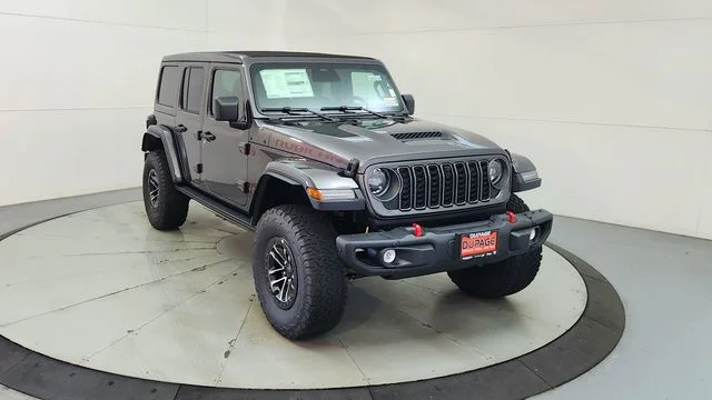 New 2026 Granite Crystal Metallic Clear-Coat Exterior Paint Jeep Rubicon X image 14