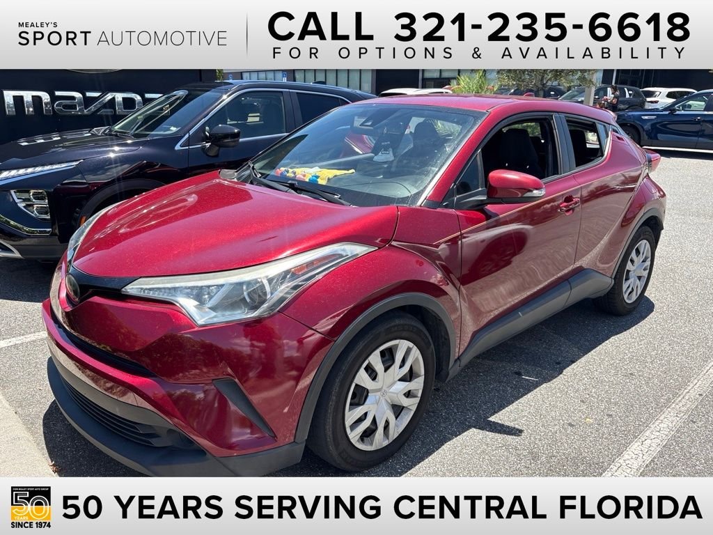 Used 2019 Red Toyota LE image 1