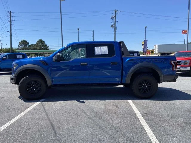 Used 2017 Lightning Blue Ford Raptor image 6