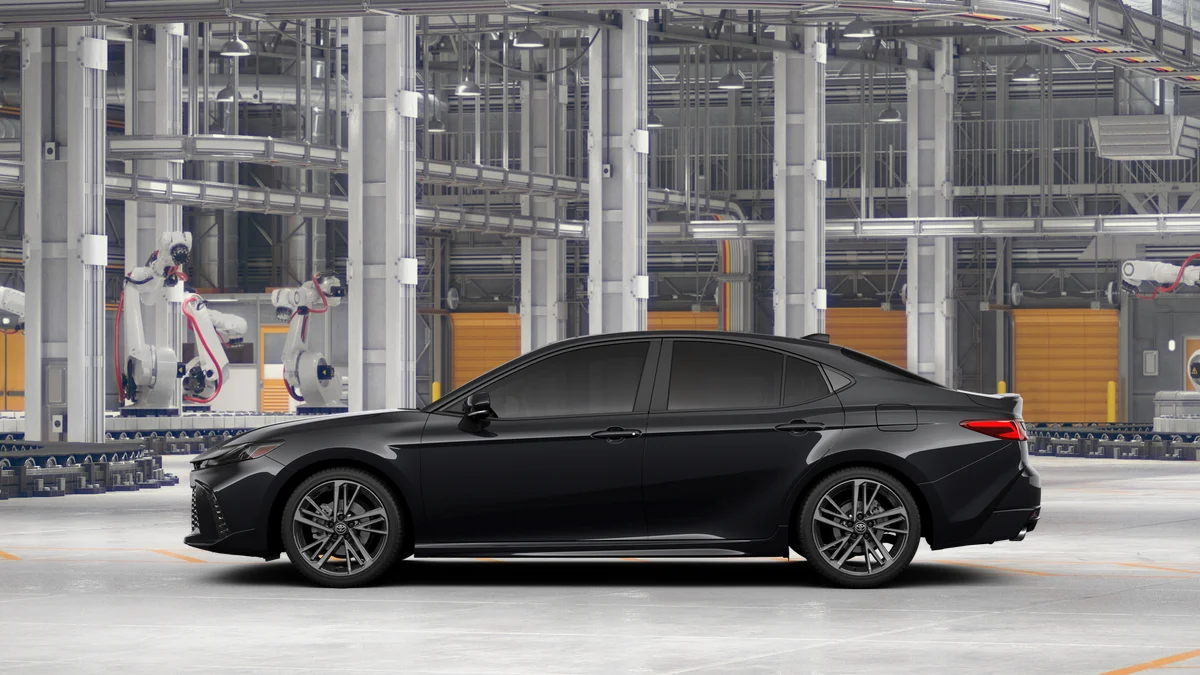 New 2026 Midnight Black Metallic Toyota XSE image 4