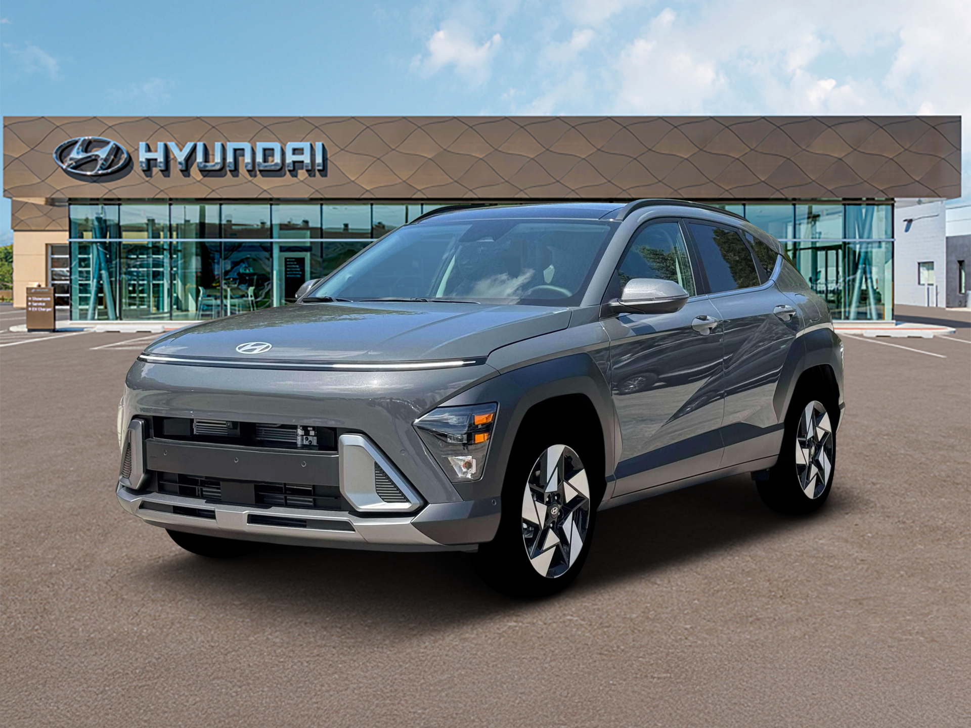 New 2026 Gray Hyundai Limited AWD image 1