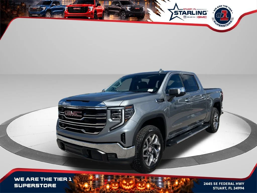 New 2026 Sterling Metallic GMC SLT image 1