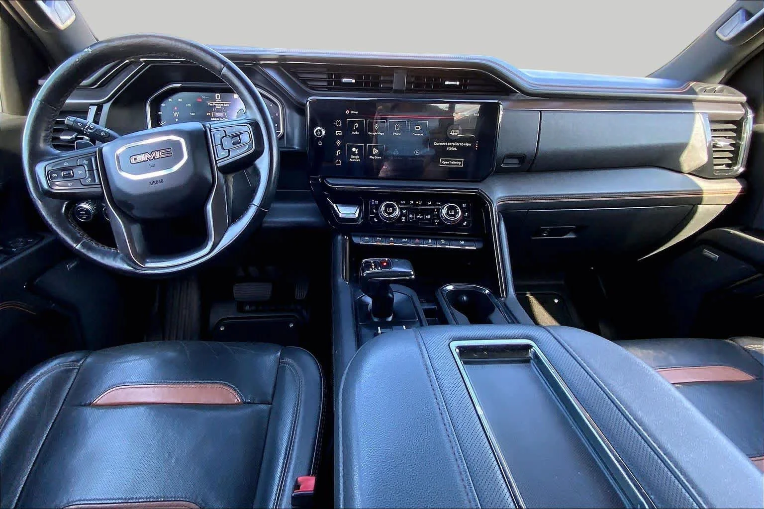 Used 2022 Dynamic Blue Metallic GMC AT4 image 14