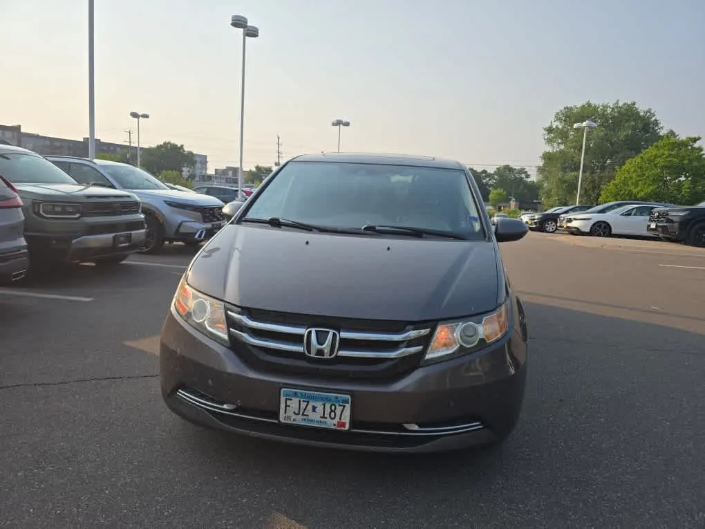 Used 2014 Honda Odyssey EX-L with VIN 5FNRL5H66EB052861 for sale in Hopkins, MN