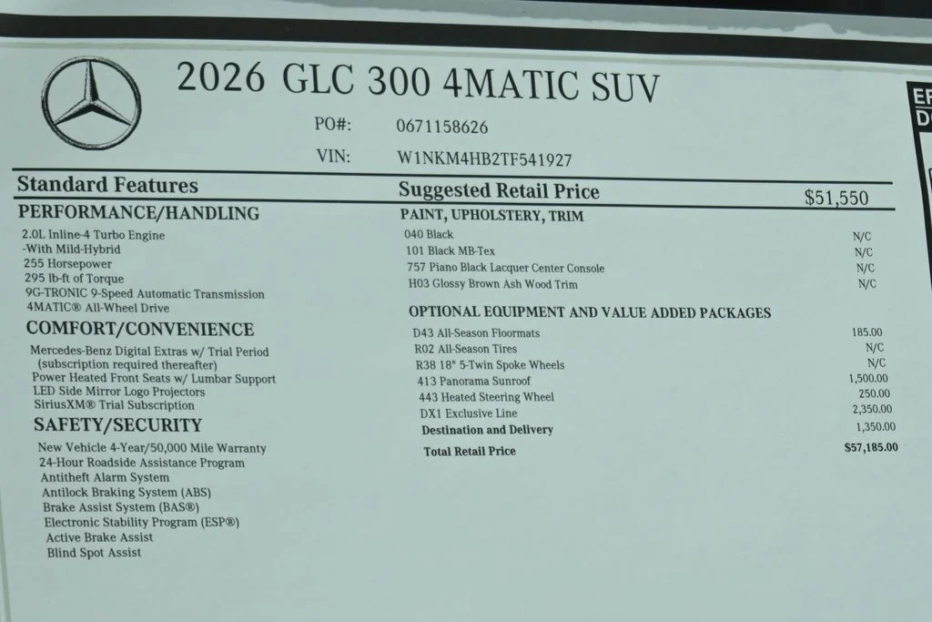 Used 2026  Mercedes-Benz GLC 300 image 29