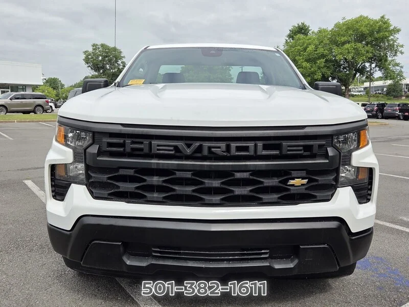 Used 2023 Summit White CHEVROLET 2WD REG CAB 140" WORK TRUCK image 8