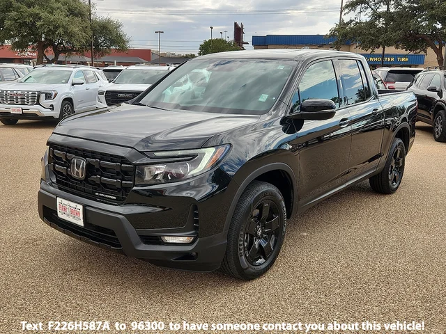 2025 Honda Ridgeline Black Edition