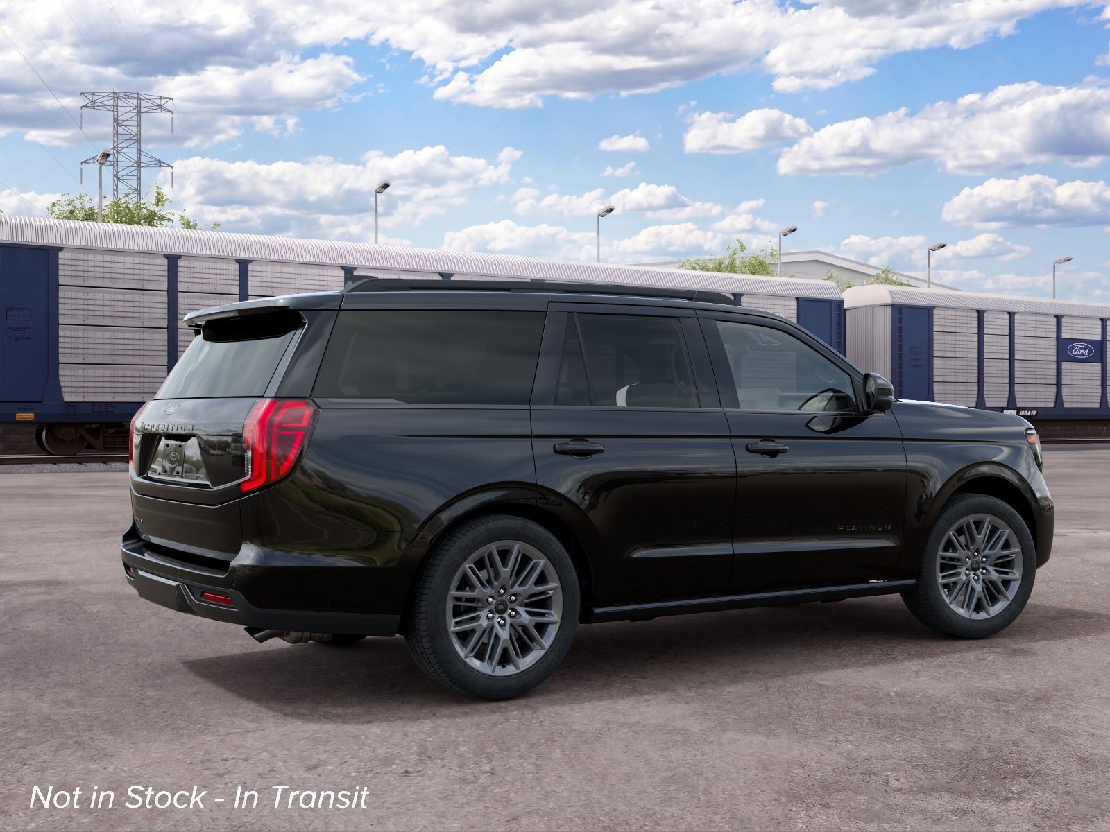 New 2027 Agate Black Metallic Ford Platinum image 6