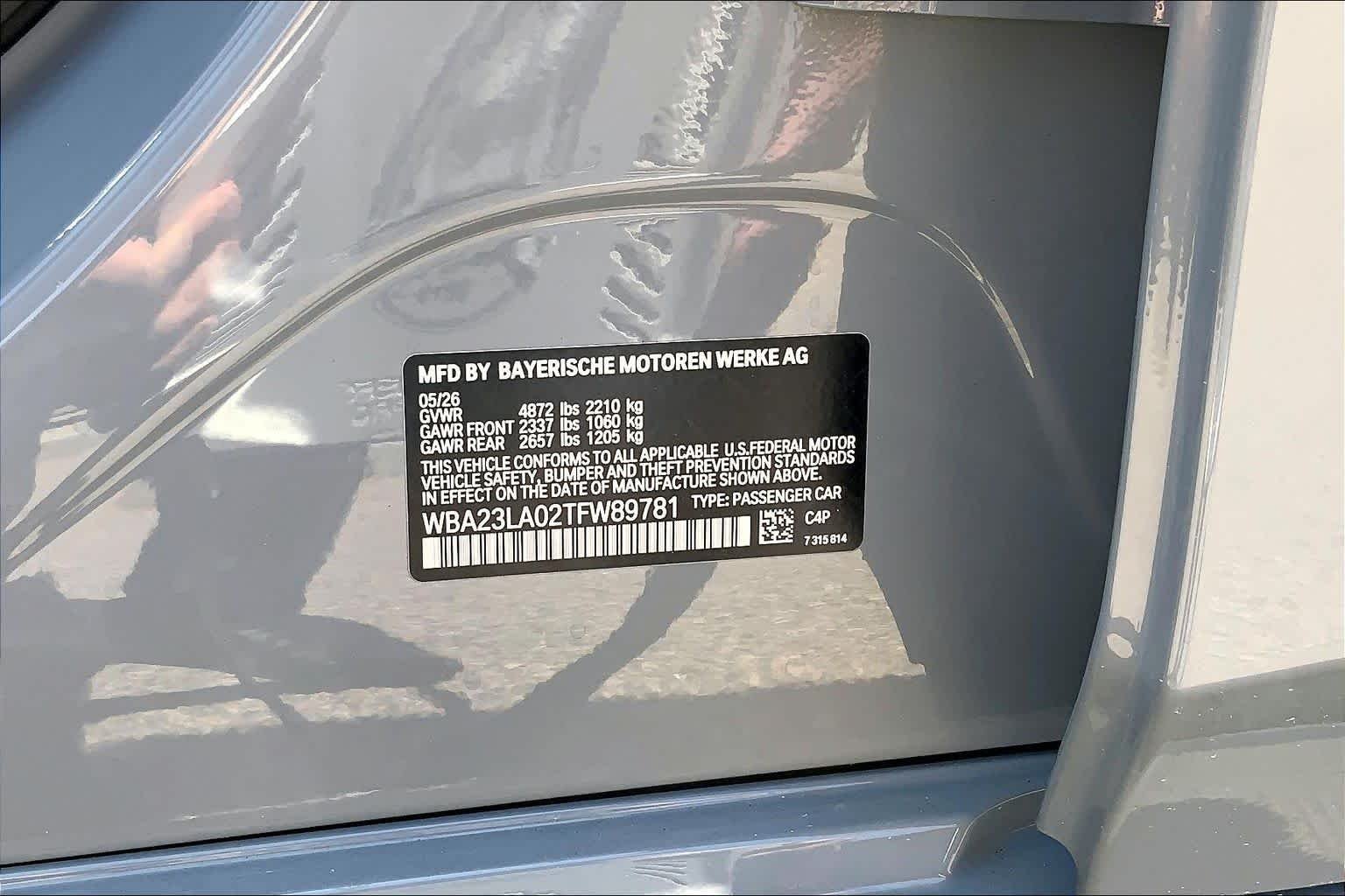 New 2026 Brooklyn Grey Metallic BMW 330i xDrive image 18