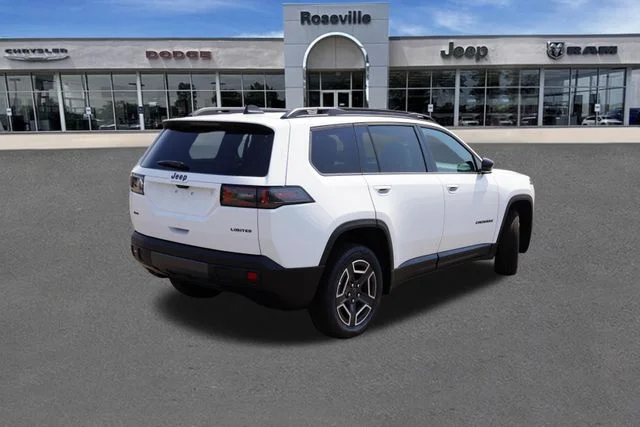 New 2026 Bright White Clearcoat Jeep Limited image 3