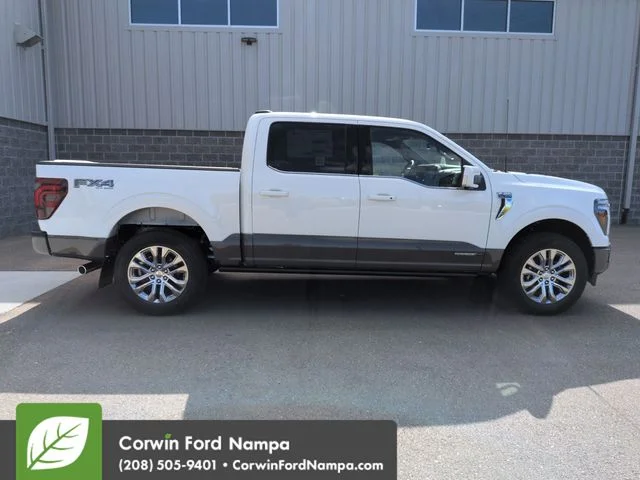 New 2026 Star White Metallic Tri-Coat Ford King Ranch® image 2