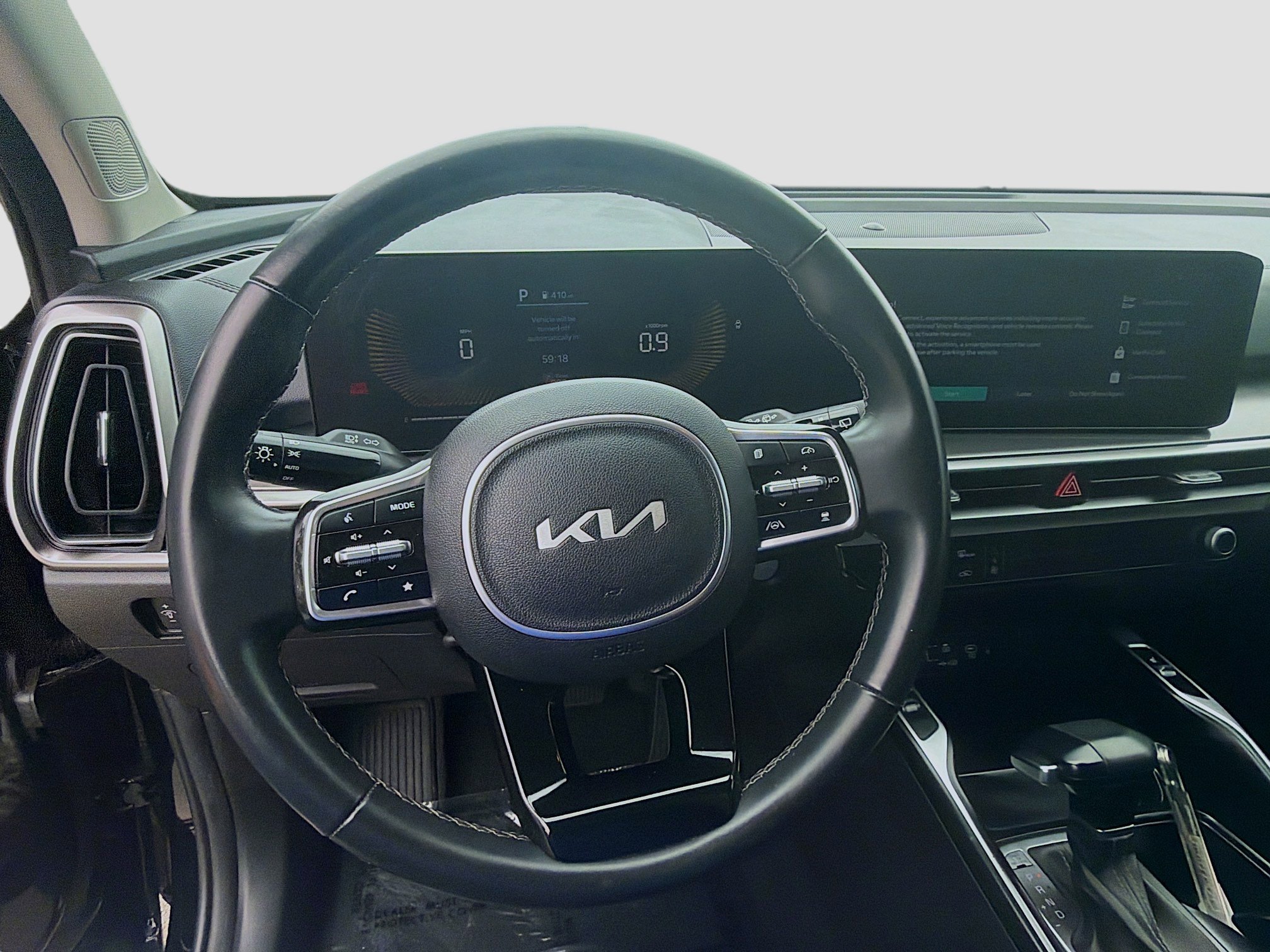 Used 2024 Ebony Black Kia S image 8