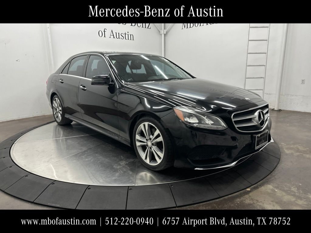 Used 2014 Black Mercedes-Benz E 350 image 1
