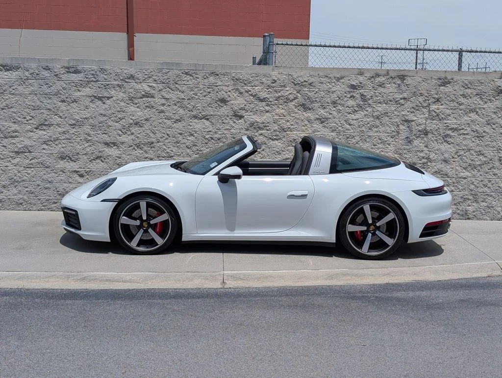 Used 2024 White Porsche Targa 4S image 2
