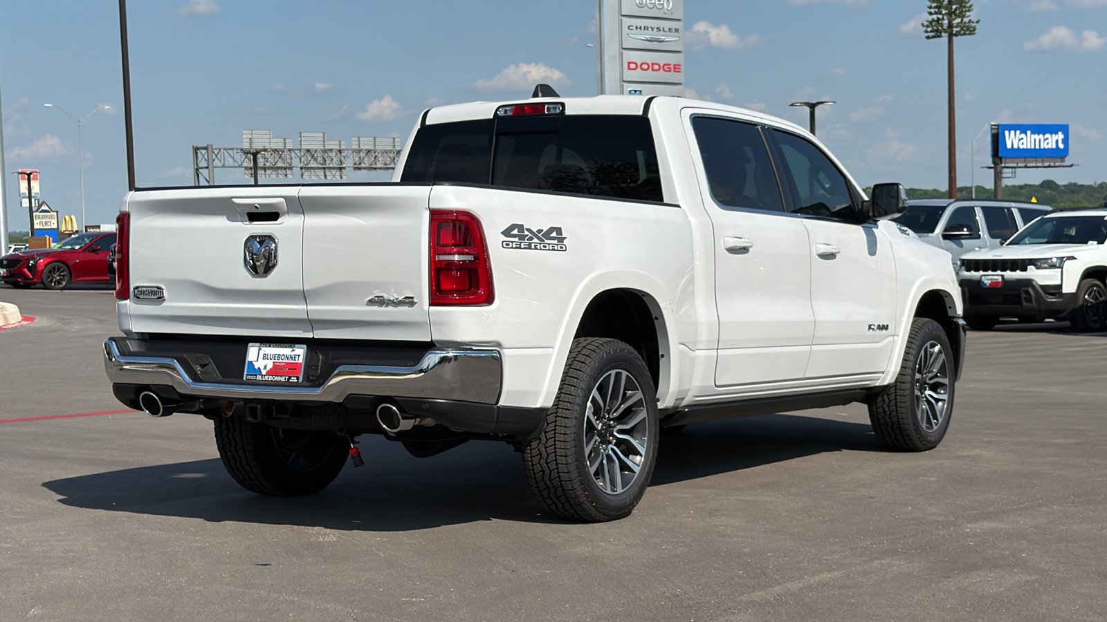New 2026 Ivory White Tri-Coat Pearl-Coat Exterior Paint RAM Longhorn image 6