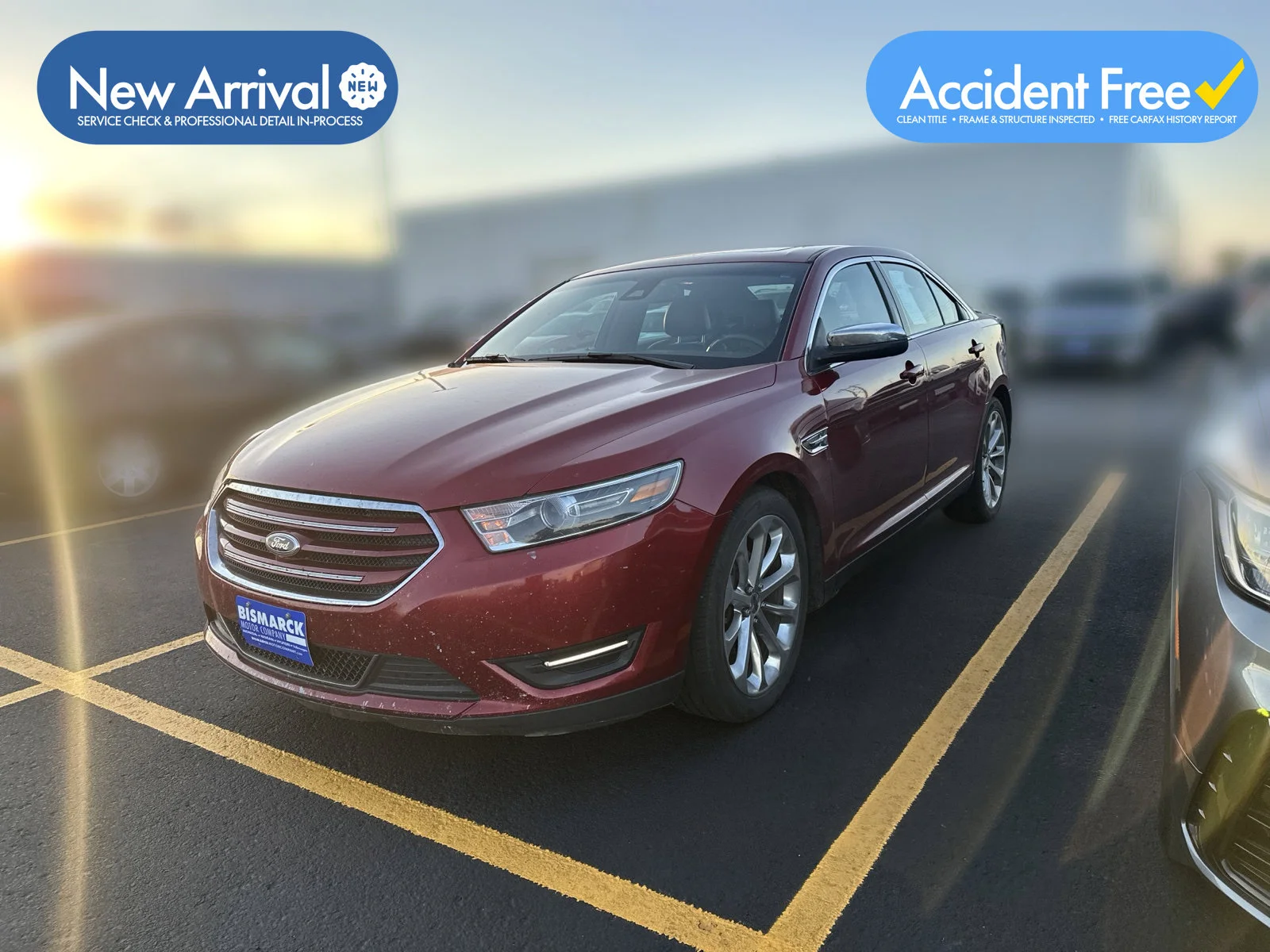 Used 2015 Red Ford Limited image 1