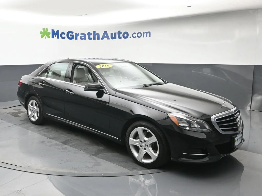 Used 2016 Black Mercedes-Benz E 350 image 2