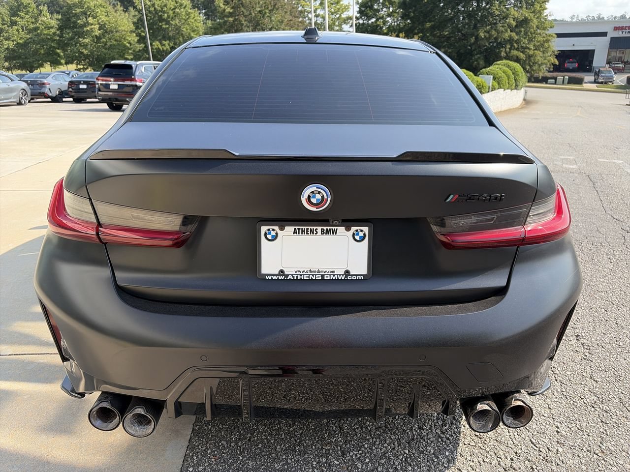 Used 2023 Individual Dravit Grey Metallic BMW M340i xDrive image 12