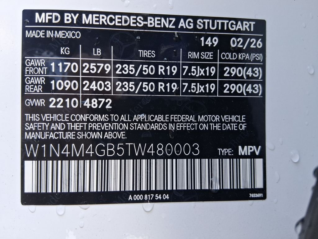 New 2026 Polar White Mercedes-Benz GLB 250 image 31