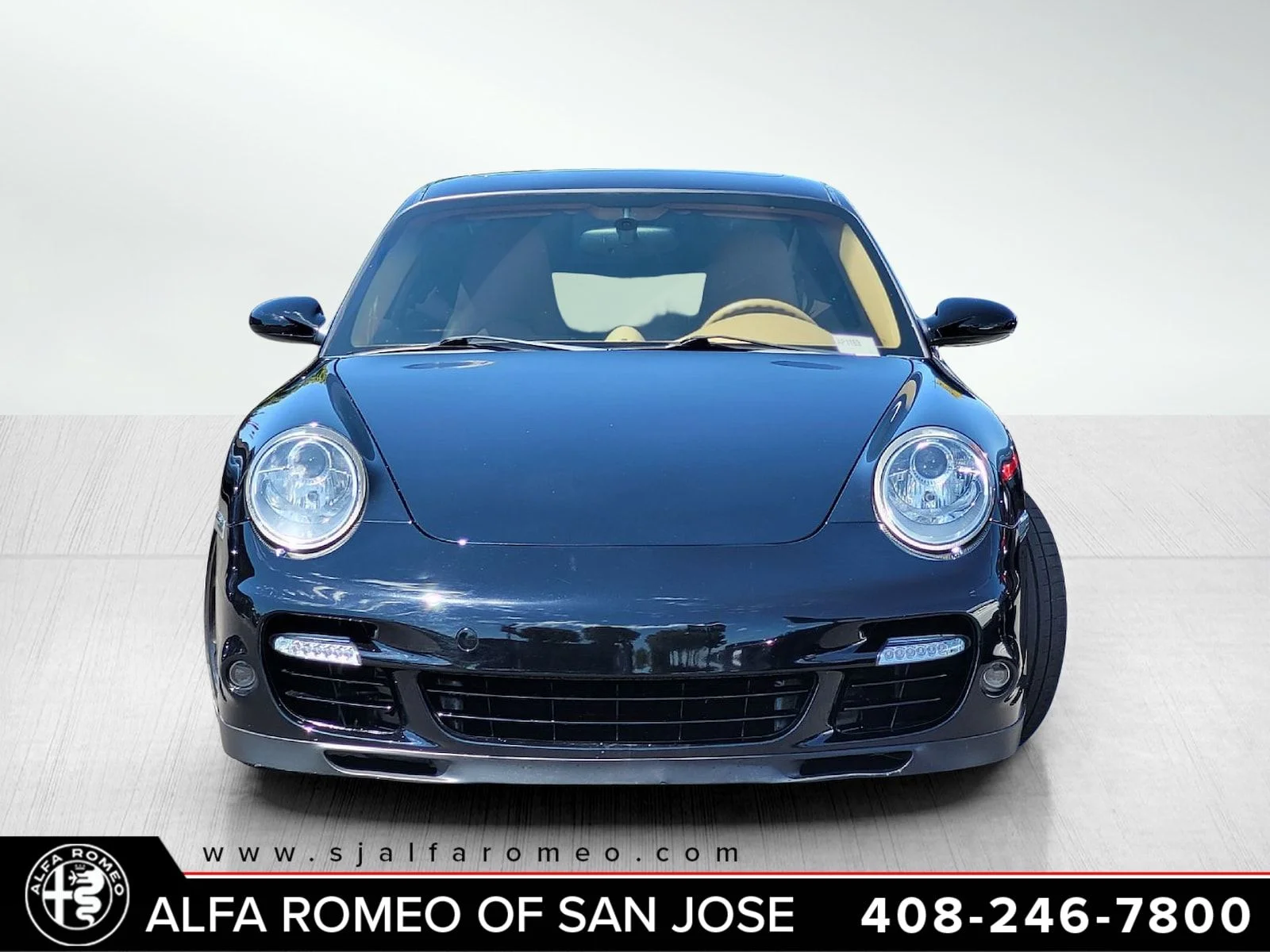 Used 2008 Black Porsche Turbo image 2