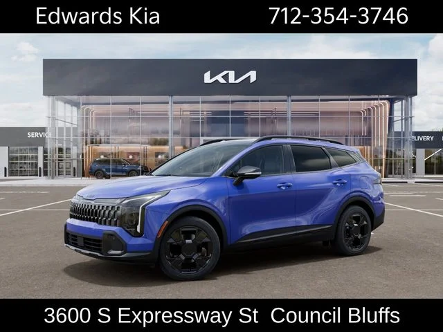 New 2026 Blue Kia X-Line image 3