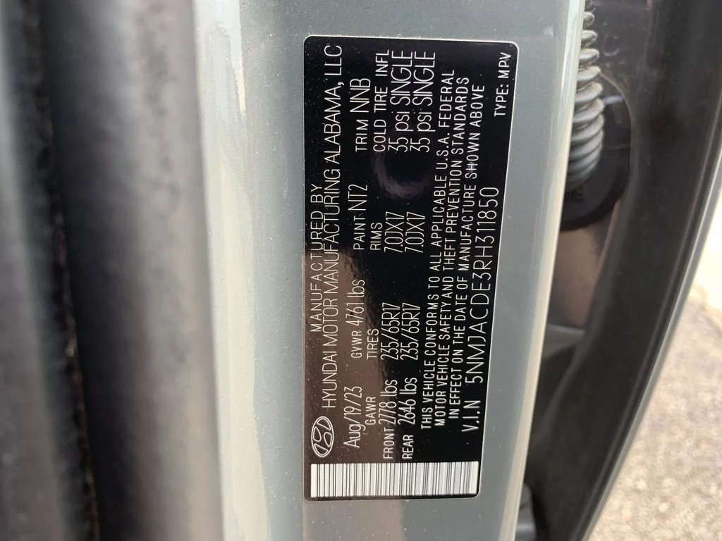 Used 2024 Gray Hyundai SE image 37