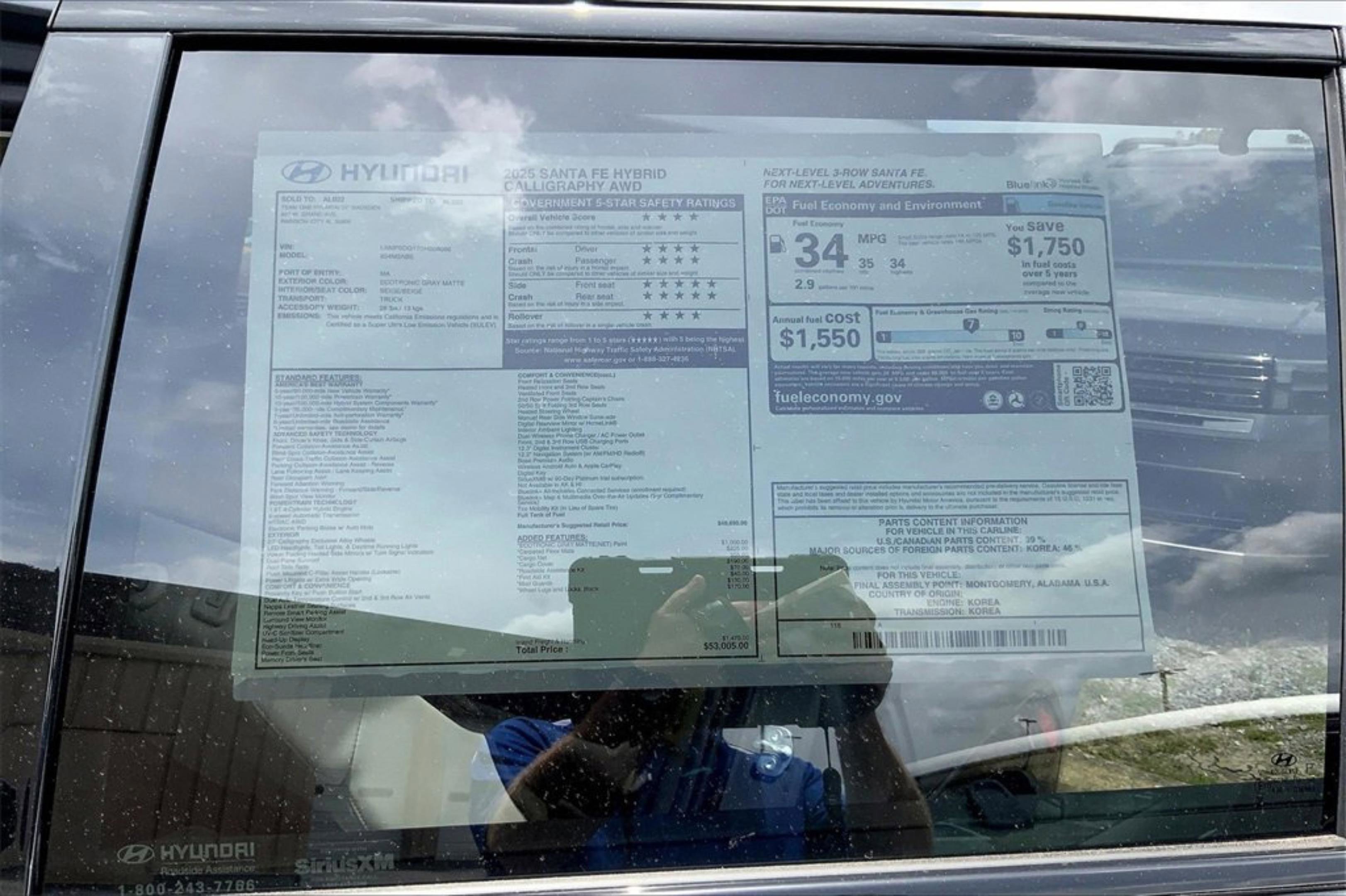 2025 Hyundai Santa Fe Calligraphy - Photo 24