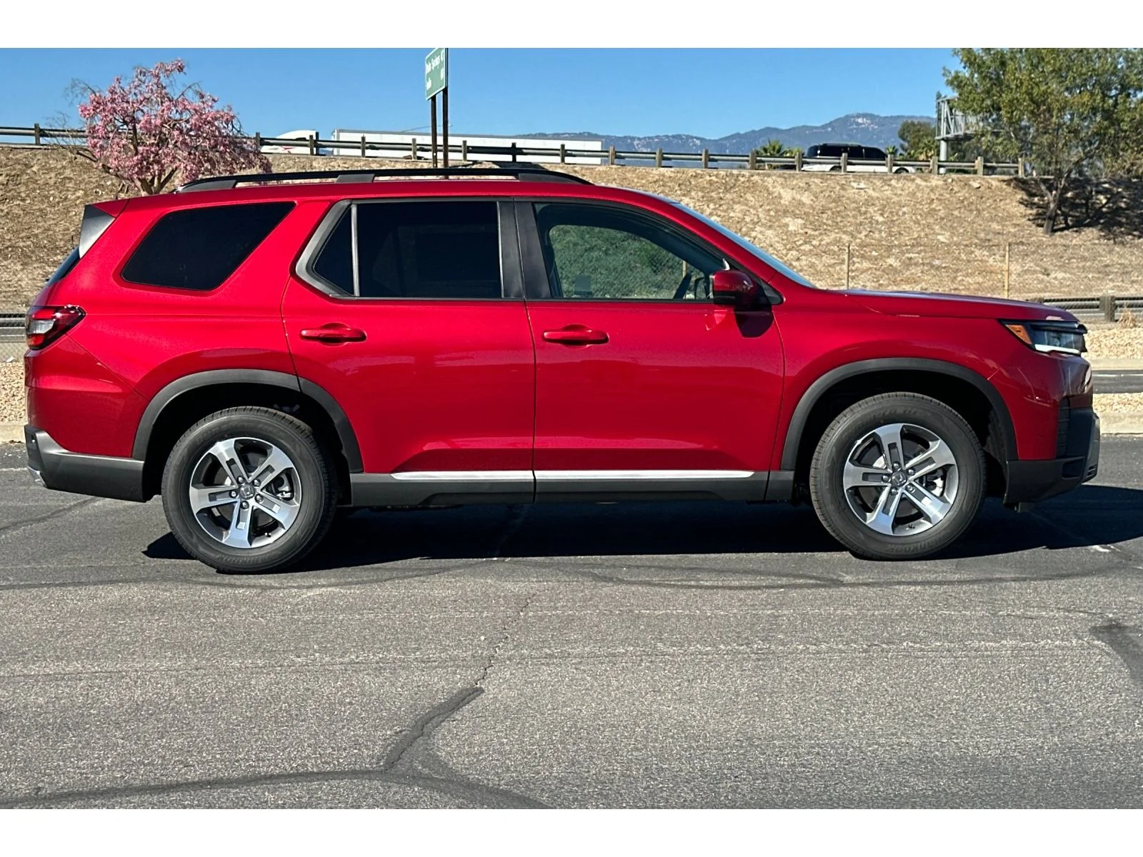 New 2026 Radiant Red Metallic II Honda EX-L image 3