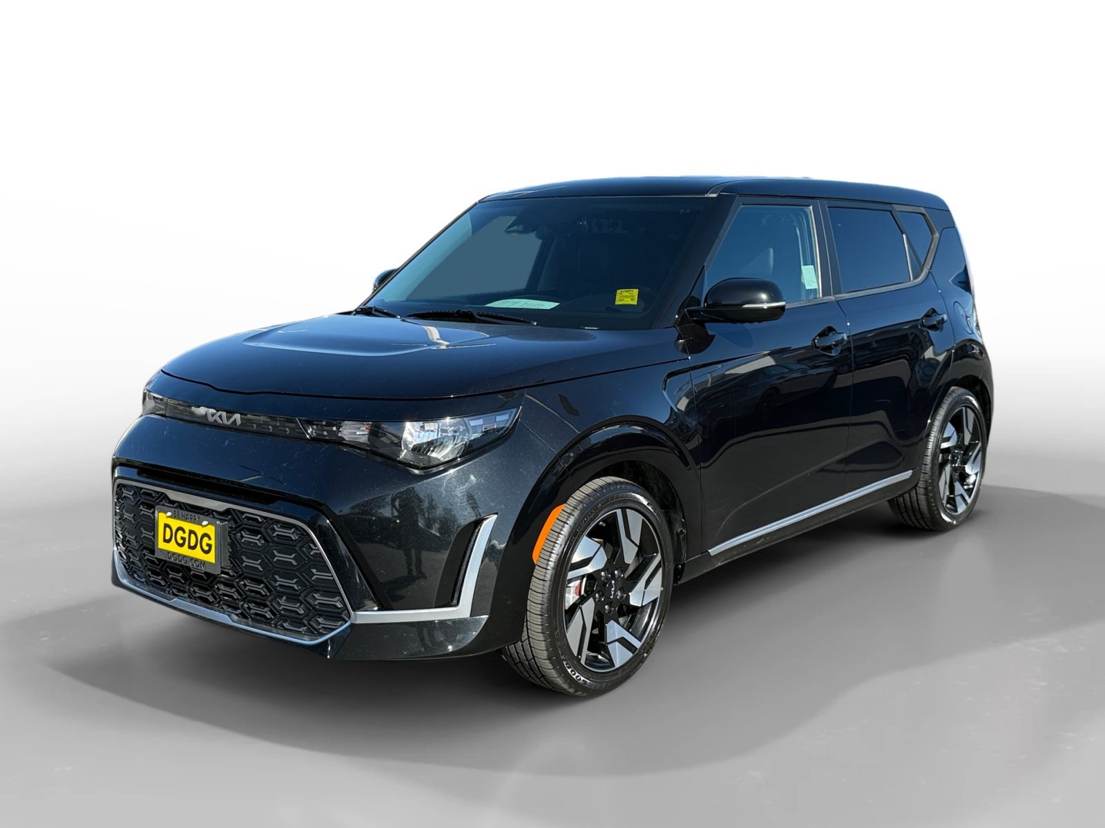 Used 2023 Fusion Black Kia GT-Line image 1