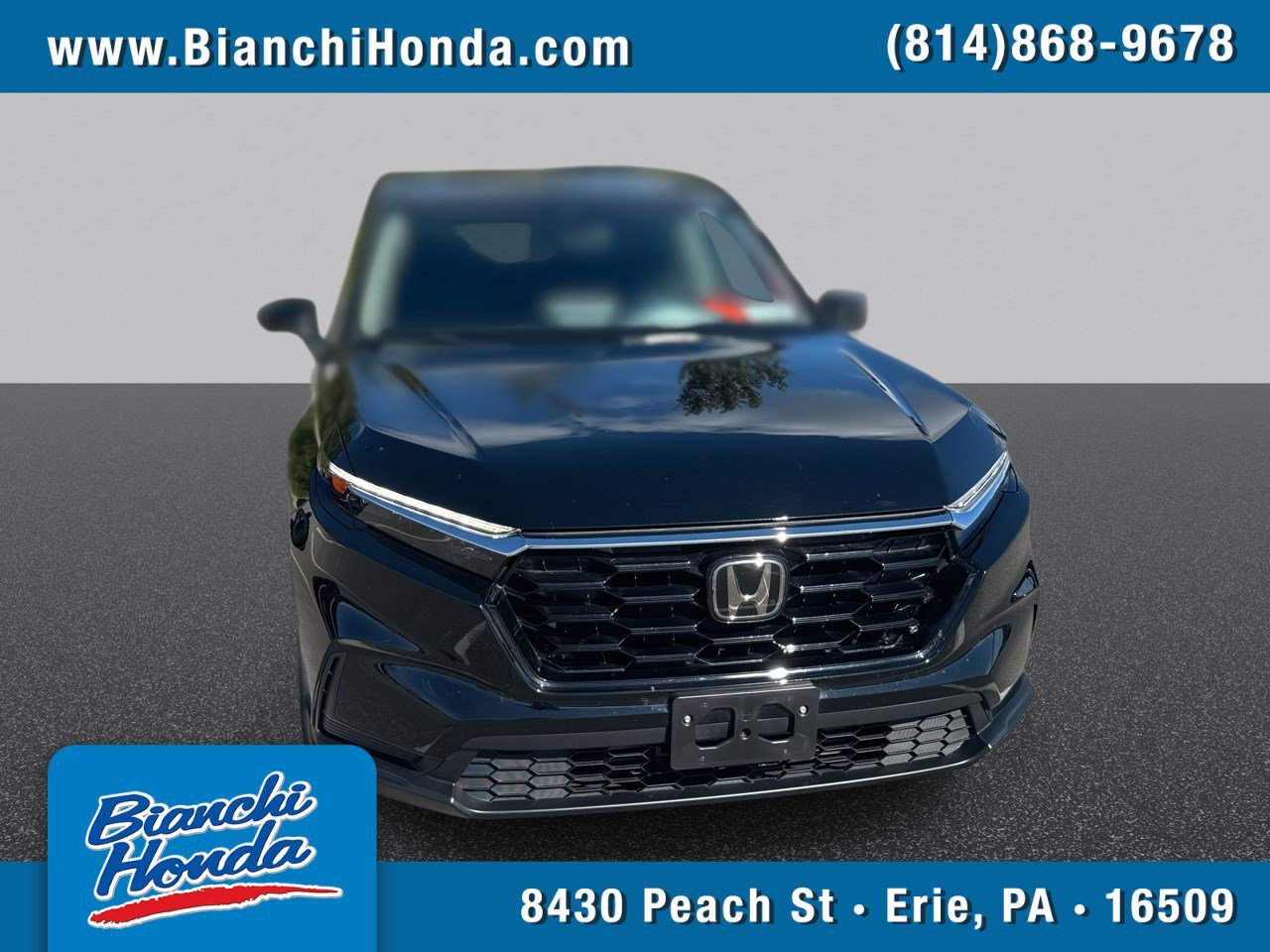 Used 2025 Crystal Black Pearl Honda EX image 1