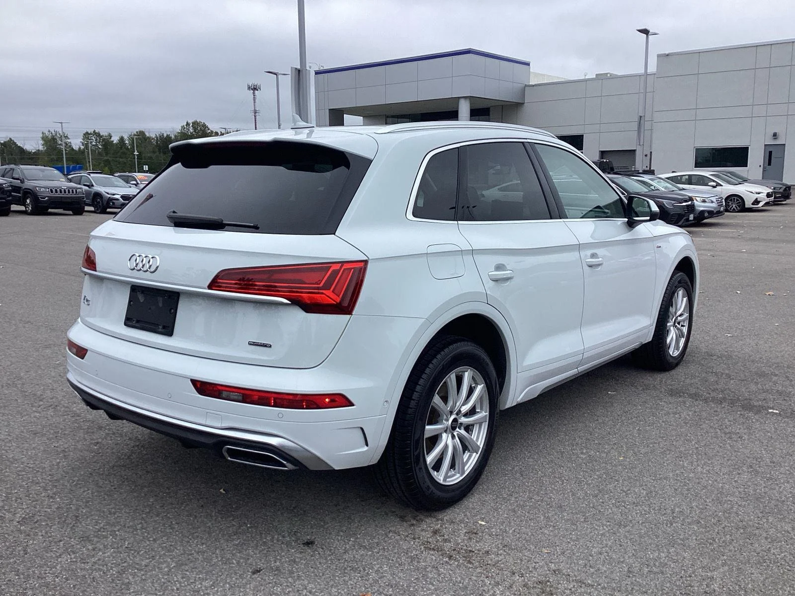 Used 2024 Glacier White Metallic Audi S line Prestige image 9