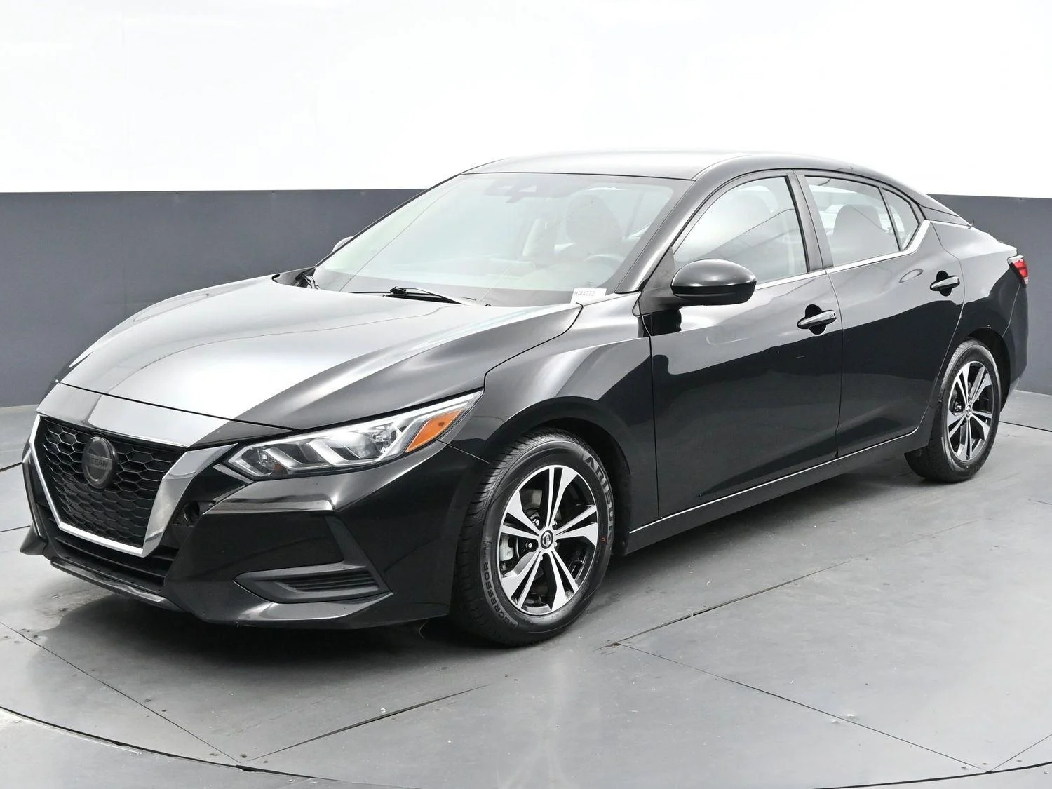 Used 2021 Black Nissan SV image 3