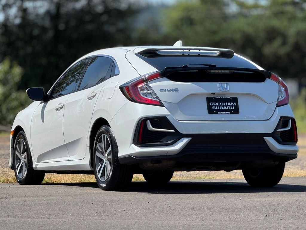 Used 2021 Platinum White Pearl Honda LX image 5