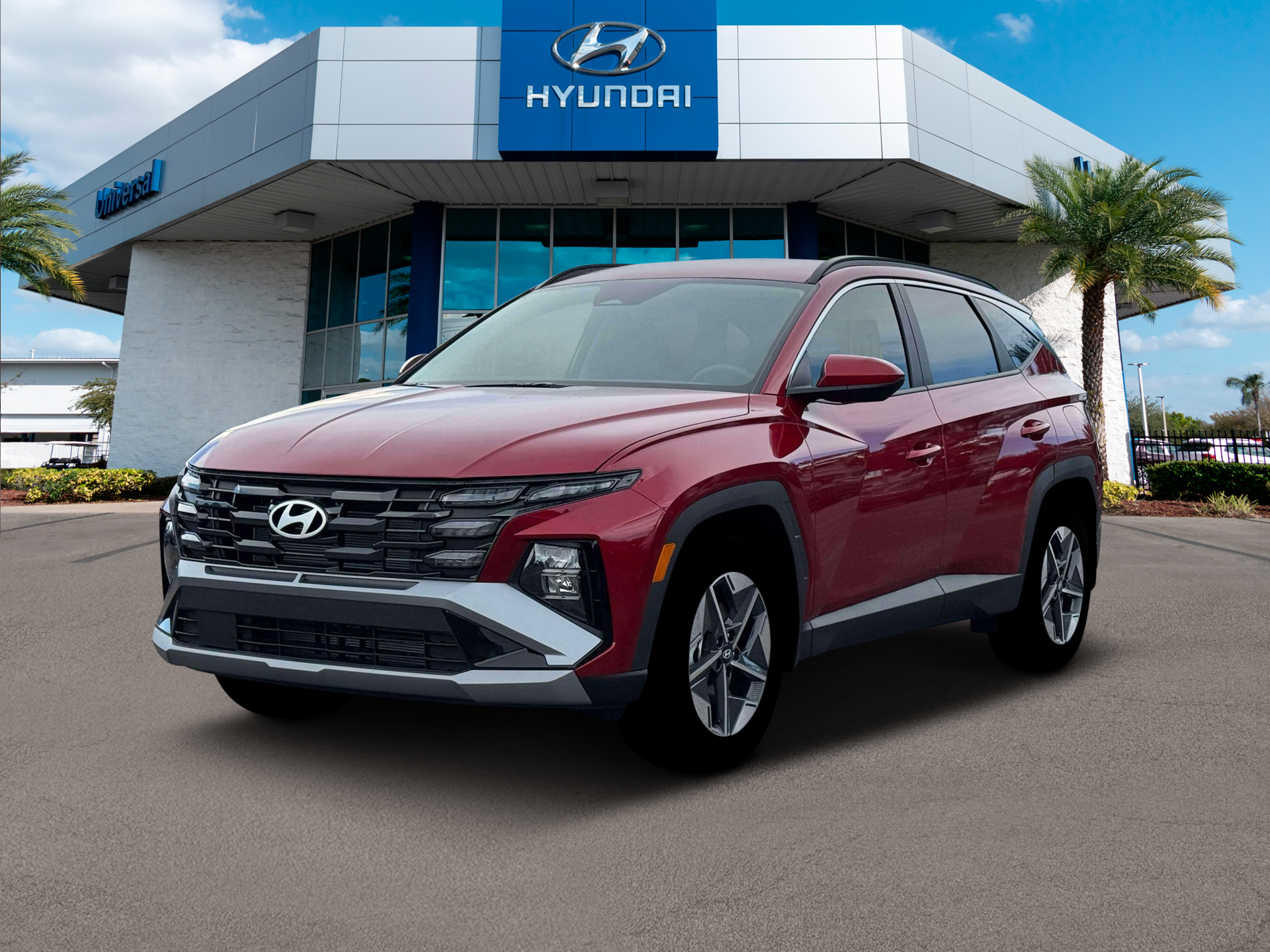 New 2026 Red Hyundai SEL FWD image 1