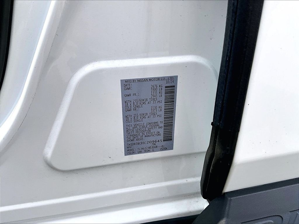 Used 2025 Glacier White Nissan SV image 33