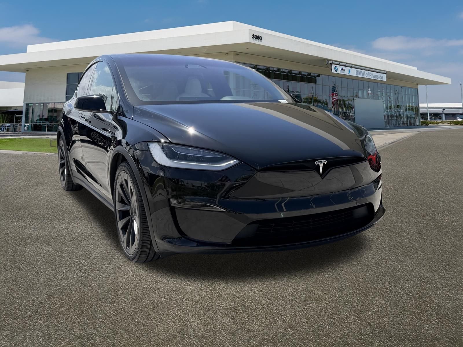 Used 2022 Tesla Model X Long Range with VIN 7SAXCBE50NF330609 for sale in Riverside, CA