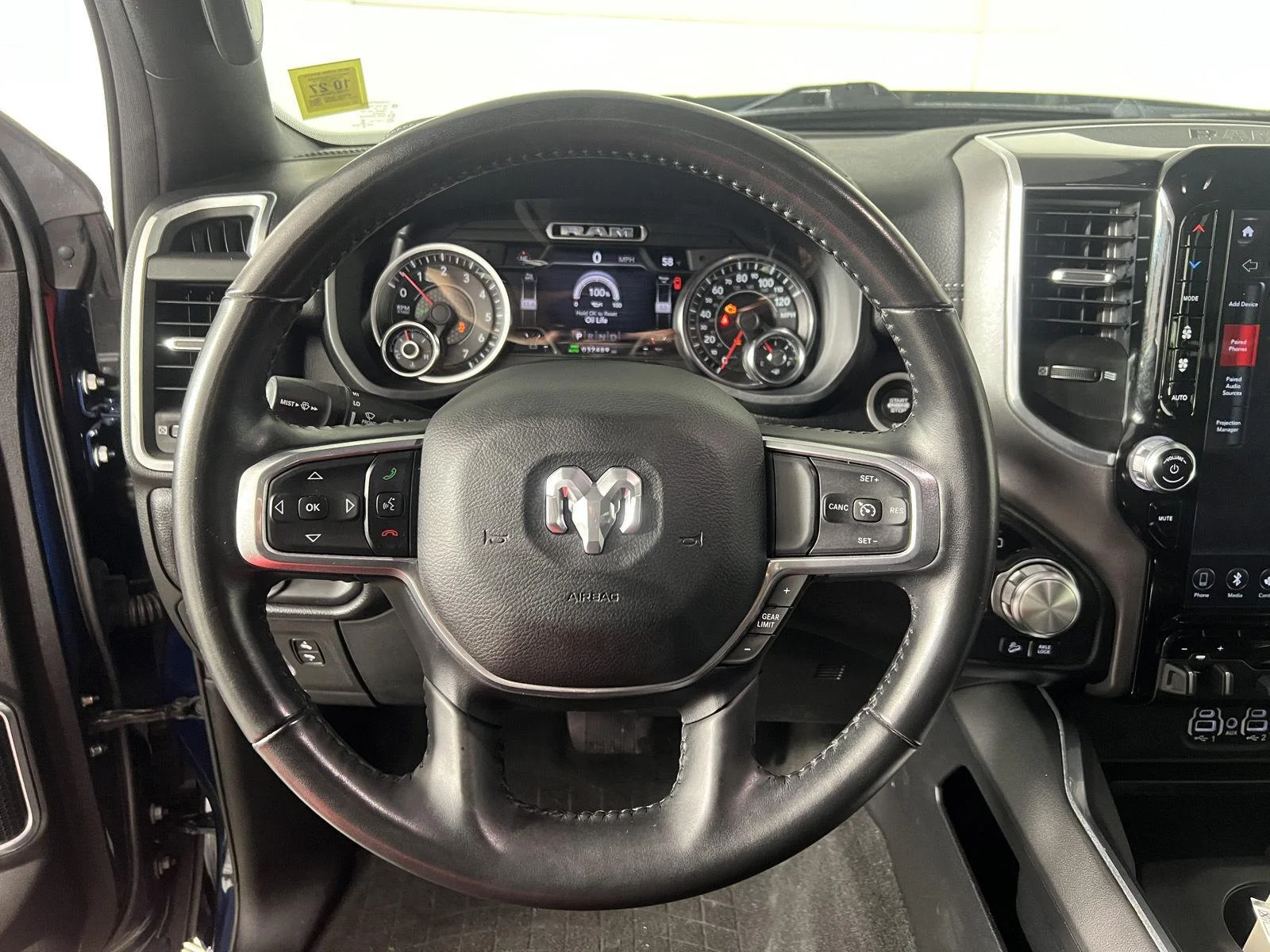 Used 2021 Patriot Blue Pearlcoat Ram Laramie image 16
