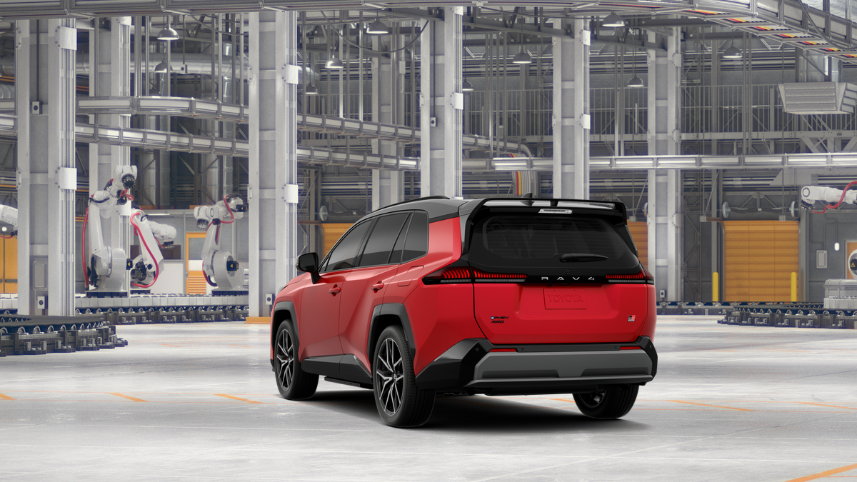 New 2026 Supersonic Red with Midnight Black Metallic roof Toyota GR SPORT image 7