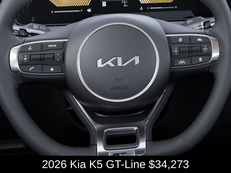 New 2026 Steel Matte Gray Kia GT-Line AWD image 22