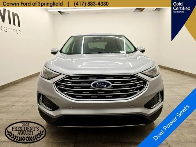 Certified Used 2024 Iconic Silver Metallic Ford Titanium image 8
